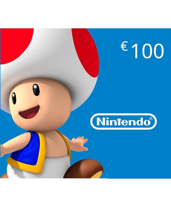 eShop Prepaid Card €100 FI Nintendo eShop Key 